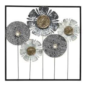 Atmosphera "Fiore" Metal Wall Decoration